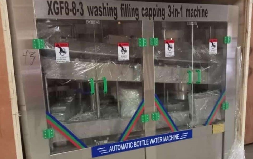 8-8-3 monoblock full automatic water line machine