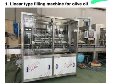 1 to 5 liter Linear-type-olive-oil-filling-machine